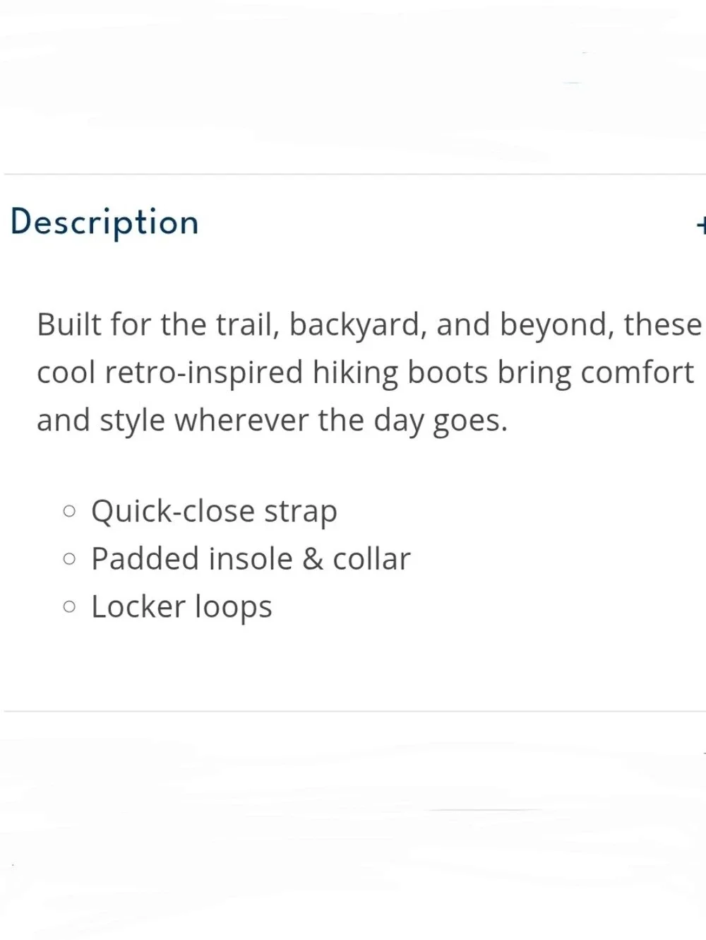 OshKosh B'gosh Baby Throwback Hiker Boots Size: 4M